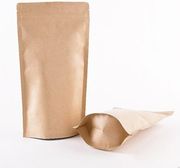 sac doypack en kraft avec fermeture zip inpak emballage algerie 6