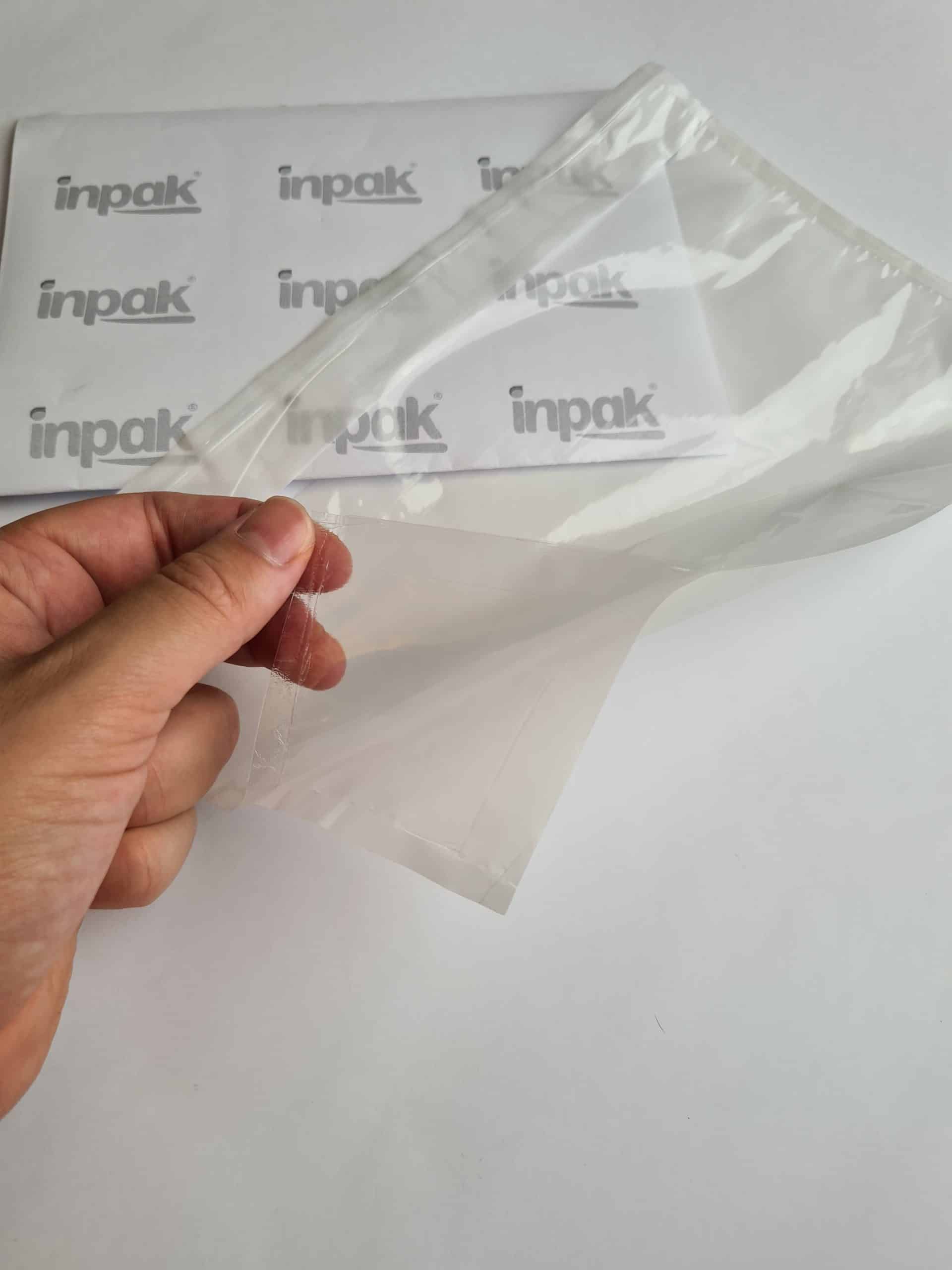 Pochette adhésive transparente - pochettes autocollantes