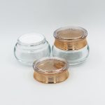 Bocale en verre transparent cristal 60ML inpak