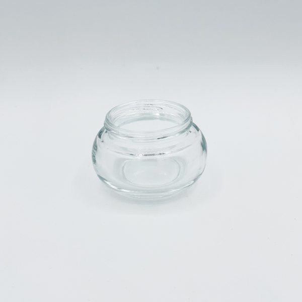 Bocale en verre transparent cristal 60ML inpak