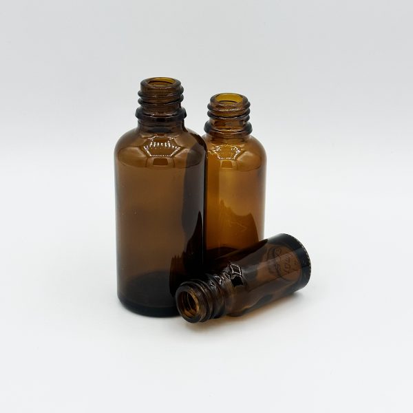 Flacon en verre avec pipette inpak