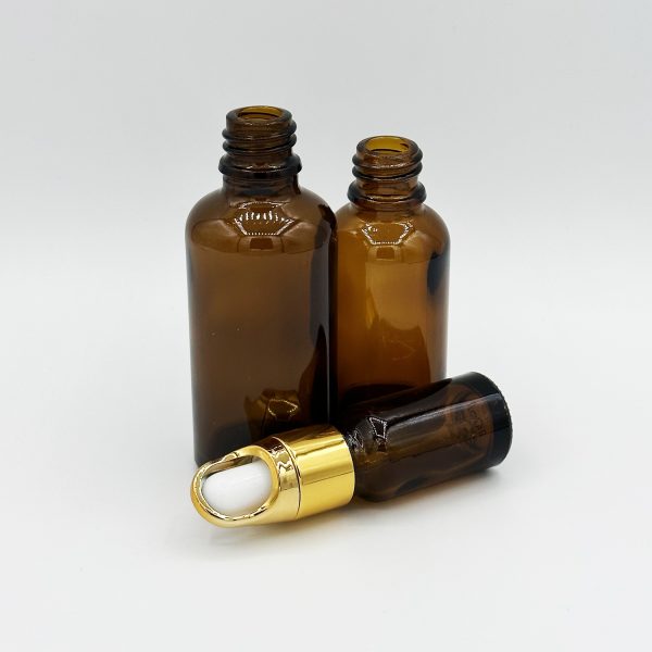 Flacon en verre avec pipette inpak