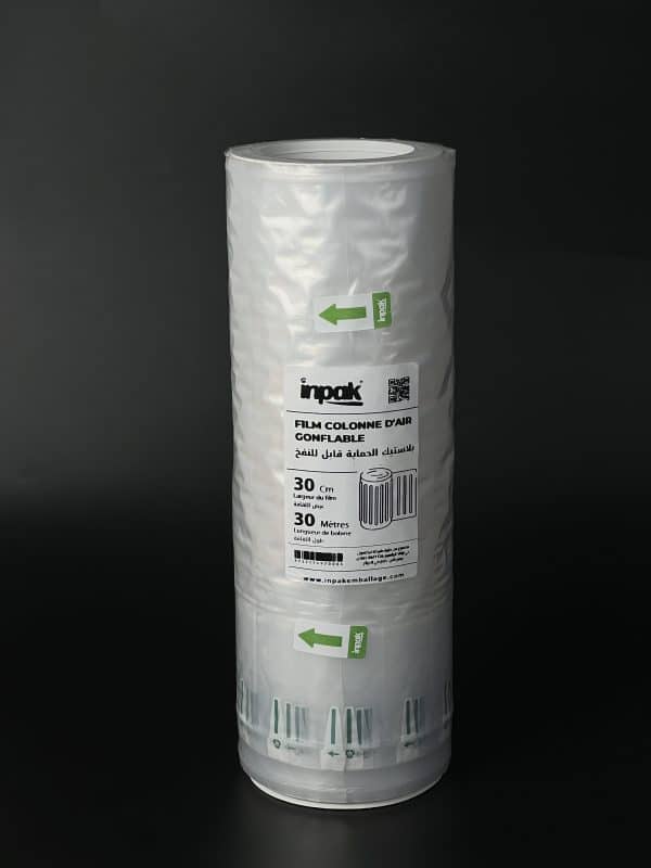 film colonnes d'aire gonflable inpak emballage