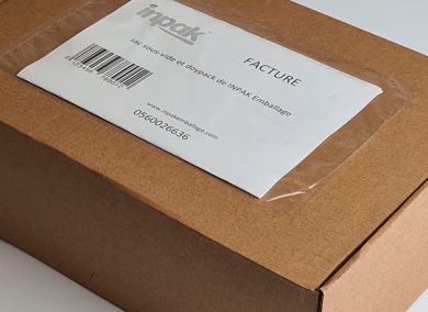 pochette porte documents adhesive inpak 13